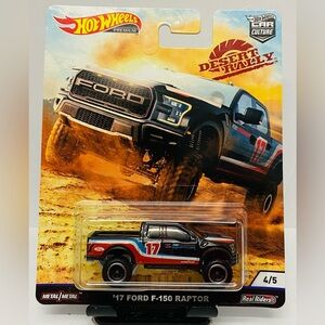 HotWheels Premium ‘17 Ford F-150 Raptor Real Riders
